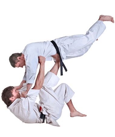 Brazilian Jiu Jitsu Lessons for Adults in Carrolton TX - BJJ Floor Throw Men